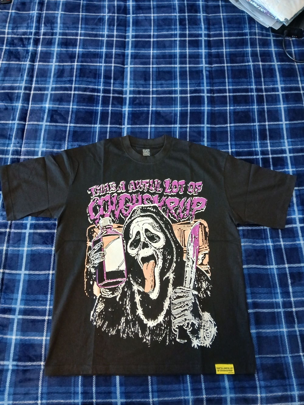 Awful Lot Of Cough Syrup Scream Tee